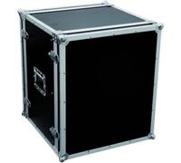 Roadinger CO DD Rack 19 pouces 12 UH bois avec poignée