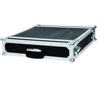 Roadinger CO DD Rack 19 pouces 2 UH bois avec poignée