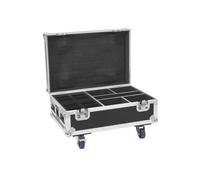 ROADINGER Flightcase 4x AKKU IP UP-4 Plus HCL Spot WDMX with Charging Function