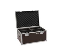 ROADINGER Flightcase 4x LED 4/7C-12 Silent Slim Spot