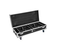 ROADINGER Flightcase 8x AKKU IP UP-4 QuickDMX with charging function