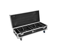 ROADINGER Flightcase 8x AKKU IP UP-4 QuickDMX with charging function