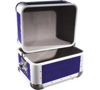 ROADINGER Platten-Case ALU 50/50 abgerundet dunkelblau (3011003B)