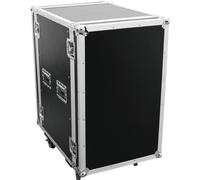 ROADINGER Rack d'amplification PR-2ST, 18U, 57cm avec roulettes