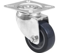 ROADINGER Roulette pivotante 50mm grise