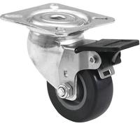 ROADINGER Roulette pivotante 50mm grise avec frein