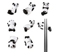 RoadLoo Baguettes en Céramique Support, Lot de 8 Porte-Baguettes en Céramique Imprimé à la Main Repos Cuillère Fourchette Style Japonais Porte-Baguettes Repose pour la décoration de la Maison