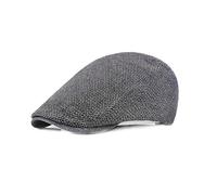 RoadLoo Béret Homme, Casquette Béret Classique en Coton Ajustable Coton Casquette Plate Vintage Loisirs Traditionnelle Chapeau pour Homme Printemps Eté Automne Hiver Extérieur