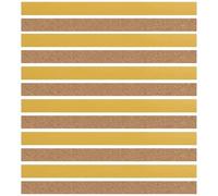 RoadLoo Lot de 12 bandes de bouchon autocollantes pour chapeau, intérieur autocollant, bande de bouchon, réducteur de chapeau, pour ajuster la taille du chapeau 200 x 20 x 2 mm