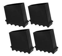 RoadLoo Lot de 4 Pieds d'échelle antidérapants,Pieds d'échelle en Caoutchouc pieds d'échelle de rechange en Caoutchouc pour échelle Couvre-Pied d'échelle Couvre-Jambes d'échelle pièces de rechange