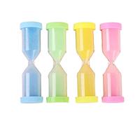 Roadoor Timer de sable de sablier 20 secondes, couleurs aléatoires petites horloges de sablier comptage vers le bas minuterie de couleur aléatoire 1 paquet