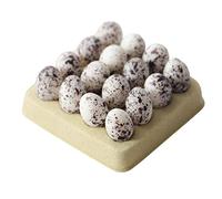 Roadoor Tiny Food Toy Surface lisse pratique pour stocker Compact 1:12 Échelle Doll House Cuisine Pretend Food pour divertissement Marron