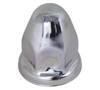 RoadPro W-012XLF Cache-écrou de roue pour semi-camions 3,8 cm x 5,1 cm Capuchon à bride sphérique Chromé