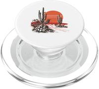 Roadrunner Bird Desert Cactus Arizona Nouveau-Mexique Nevada PopSockets PopGrip pour MagSafe