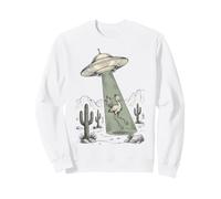 Roadrunner Bird UFO Alien Enlèvement Drôle Sud-Ouest Sweatshirt