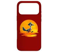 Roadrunner Sunset Fast Bird Running The Roads Lunettes de Soleil Coque pour iPhone 17 Pro Max