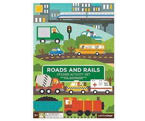 Roads & Rails Sticker Activity Set