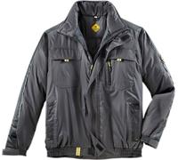 Roadsign Veste de pilote Anthrazit/Jaune 3XL