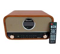 Roadstar HRA-1782NBT Vintage Micro Chaîne CD/Bluetooth/AUX/USB Bois