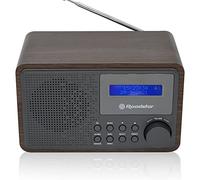 Radio Numérique Vintage DAB / DAB+ / FM Portable Alimentée sur Secteur /sur Pile,, HRA-700D+/WD, , Bois