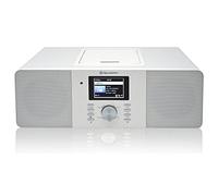 Micro-chaîne Radio Internet Wi-Fi et Numérique DAB+/ FM, Lecteur CD-MP3 Bluetoot, , Blanc, Roadstar, IR-540D+BTWH