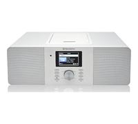 Roadstar Micro-chaîne IR-540D+BTWH – Radio Internet Wi‑Fi, DAB+/FM, Lecteur CD‑MP3, Bluetooth – Blanc