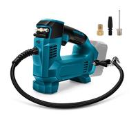 Roadtime Gonfleur de pneus sans fil pour Makita 18V batteries (sans batterie), pompe à air portative à LED avec manomètre numérique, compresseur d'air électrique pour voiture, moto, vélo, balle