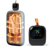 Roadtime Mini sèche-linge, écran tactile, air chaud à 360°, sèche-linge PTC | Sèche-linge électrique portable sans installation, séchage UV, 3 niveaux de température, fonction minuterie pour voyage