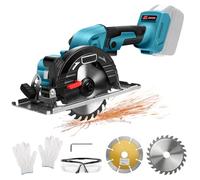 Roadtime Scie circulaire sans fil de 5" pour Makita 18 V (sans batterie)
