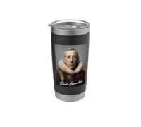 Roald Amundsen Polar Exploration Norvège Gobelet isotherme en acier inoxydable double paroi