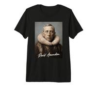 Roald Amundsen Polar Exploration Norvège T-Shirt Haut de Gamme