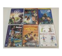 Roald Dahl Films Bundle X6 = 8 Films - Le Bgg, Matilda, 3 Dvd