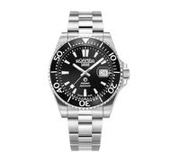 Roamer - Montre dateur Premier - Quartz Mouvement de Montre - Largeur du boîtier: 42 mm - Acier Inoxydable - Black - 20 ATM