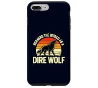 Roaming The World As A Dire Wolf Hurlant Coque pour iPhone 7 Plus/8 Plus