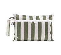 Roamio Pochette étanche pour bébé, voyage, maillot de bain, couches en tissu, pièces de pompe, piscine, vêtements de sport, plage, articles de toilette, crochet à poussette, sac à fermeture éclair