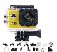 Roamix Vision Caméra d'action 4 K, caméscope WiFi ultra grand angle de 140 °, caméras de sport d'extérieur étanches pour les amateurs de photographie et de plongée, enregistrez chaque moment de la vie