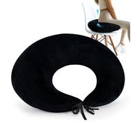 RoamReady BBL Oreiller après chirurgie pour dormir sur les fesses, coussin hémorroïde en forme de beignet, coussin de soutien de siège, coussin de hanche en coton BBL après une chirurgie