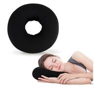 RoamReady Oreiller de piercing d'oreille pour les personnes dormant sur le côté, oreillers d'oreille avec trous pour la douleur, inflammation des boucles d'oreilles, escarres, oreiller en coton pour