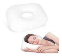 RoamReady Oreiller percé, coussin d'oreille perforé avec trou d'oreille, coussin de piercing d'oreille, protection d'oreille, inflammation escarres, soulagement de la douleur, oreiller de sommeil pour