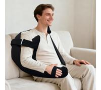 RoamReady Oreiller pour Coiffe des Rotateurs, Oreiller de Soutien d'Épaule Amélioré pour le Soulagement de l'Épaule Gelée, Fournitures de Récupération Post-Chirurgie du Bras, Coussin de Bras Cassé