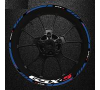 ROANNY Stickers Ensemble Complet pour Moto Gsxs Roue Autocollant Bande Réfléchissante Jante pour Suzuki Gsx-s Gsx-s750 Gsxs1000 750 1000 600 2022 (Color : 4)