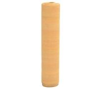 Roanoer Brise-vue en tissu HDPE robuste 150 g/m² - Couleur sable - 1 x 25 m - Pour balcon, jardin et terrasse