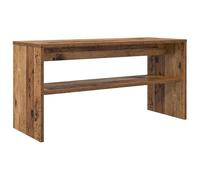 Roanoer Meuble TV bas aspect bois vieilli 80 x 30 x 40 cm | Console multimédia compacte avec étagère ouverte pour le salon et la chambre à coucher, design en bois vieilli facile