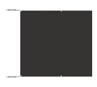 Roanoer Store vertical anthracite - 180 x 1200 cm - Tissu Oxford - Store vertical comme brise-vue pour balcon et jardin - Extensible - Pour l'extérieur