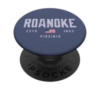 Roanoke VA/Roanoke Virginia Field Design PopSockets PopGrip Adhésif
