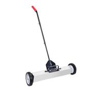 RoaQinFo Balai de Ramassage de Copeaux de Fer, Chariot de Nettoyage de Métaux, Ramassage Manuel, Poignée Réglable, Adapté Aux Garages Domestiques et Industriel, 24 Pouces