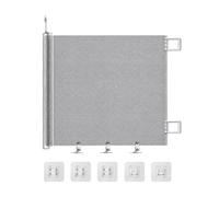 RoaQinFo Barrière Rétractable pr Perçage Barrière Sécurité Clips Anti-Grimpée Hauteur 78 Cm Clôture Sécurité Domestique pr Pannea, 110x78cm