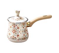 RoaQinFo Cafière Cafière Orientale Acier Inoxydable Grande Capacité Acier Inoxydable Décoratif Ustensile Cuisine