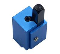 RoaQinFo Ciseau D'angle de Coupe En Bois, Outil Carré Portable de Précision En Métal pour Les évidements de Charnières de Porte Encastrées et, Bleu