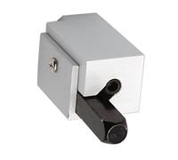 RoaQinFo Ciseau D'angle de Coupe En Bois, Outil Carré Portable de Précision En Métal pour Les évidements de Charnières de Porte Encastrées et, mèche